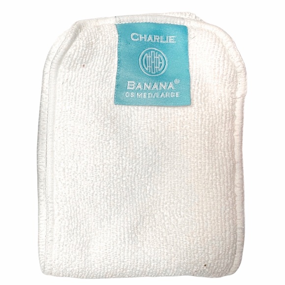 Charlie Banana Black One Size Pocket Cloth Diapers New Never Used M/L Inserts - Picture 2 of 2